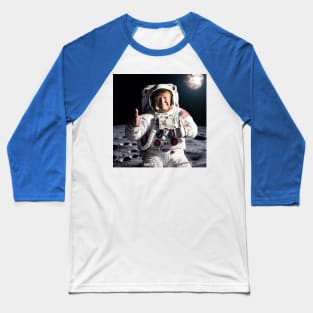 Trump on Moon Baseball T-Shirt